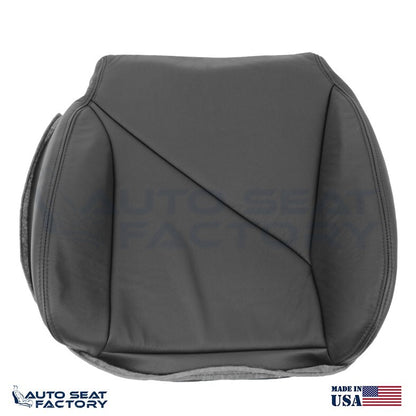 Fits 1994 - 1996 Chevy Corvette PASSENGER Side Bottom Black Vinyl Seat Cover - OEM-Style Replacement Seat Cover