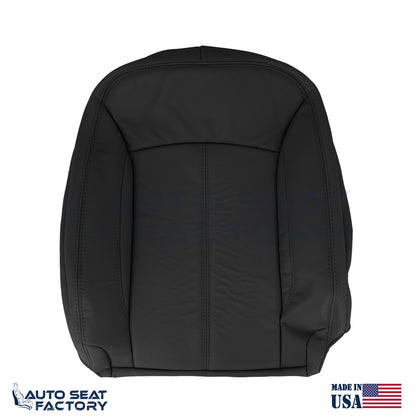 Fits 2010 - 2013 Buick LaCrosse Left & Right Blk Leather Seat Covers, Perf. - OEM-Style Replacement Seat Cover