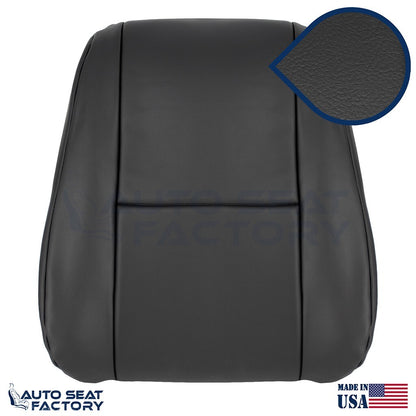 2007 - 2019 For Mercedes Sprinter Van Top & Bottom Black Vinyl Seat Covers 4PCS - OEM-Style Replacement Seat Cover