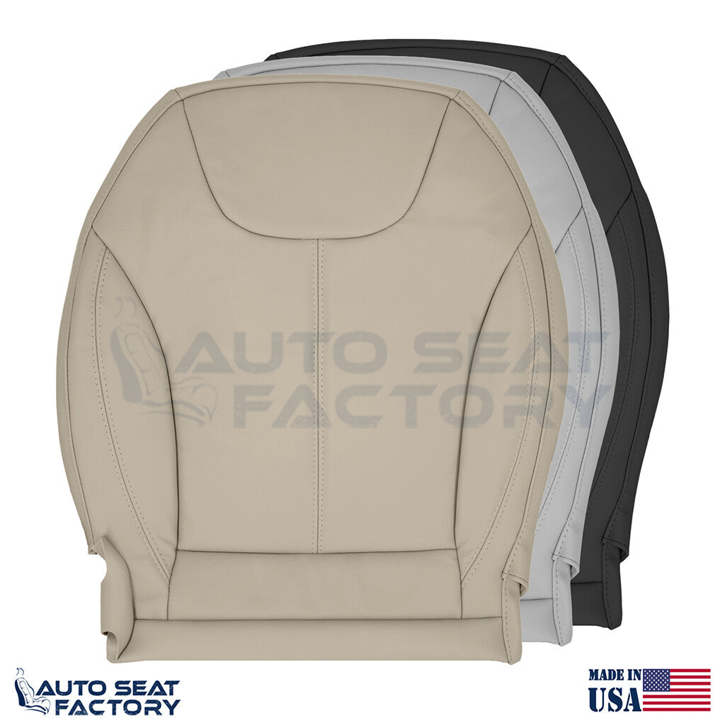Replacement Seat Cover For 2014 - 2016 Tesla Model S Driver Side Bottom - OEM-Style Replacement Seat Cover