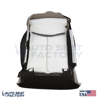 2009 - 2013 Fits Infiniti G37 Coupe Front Bottom Blk Vinyl Seat Cover, Perf. 2PC - OEM-Style Replacement Seat Cover