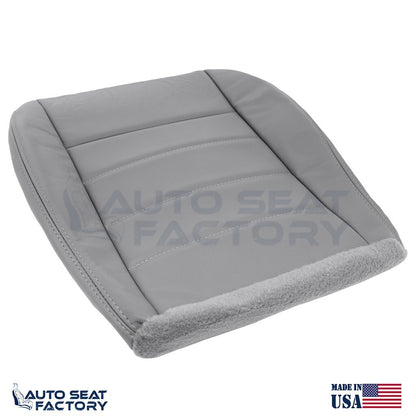 Fits 2006 - 2008 Dodge Magnum RIGHT Bottom Solid Lt Slate Gray Vinyl Seat Cover - OEM-Style Replacement Seat Cover