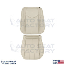 2009 - 2013 Fits Infiniti G37 CONVERTIBLE Driver 2PC Tan Vinyl Seat Cover, Perf. - OEM-Style Replacement Seat Cover