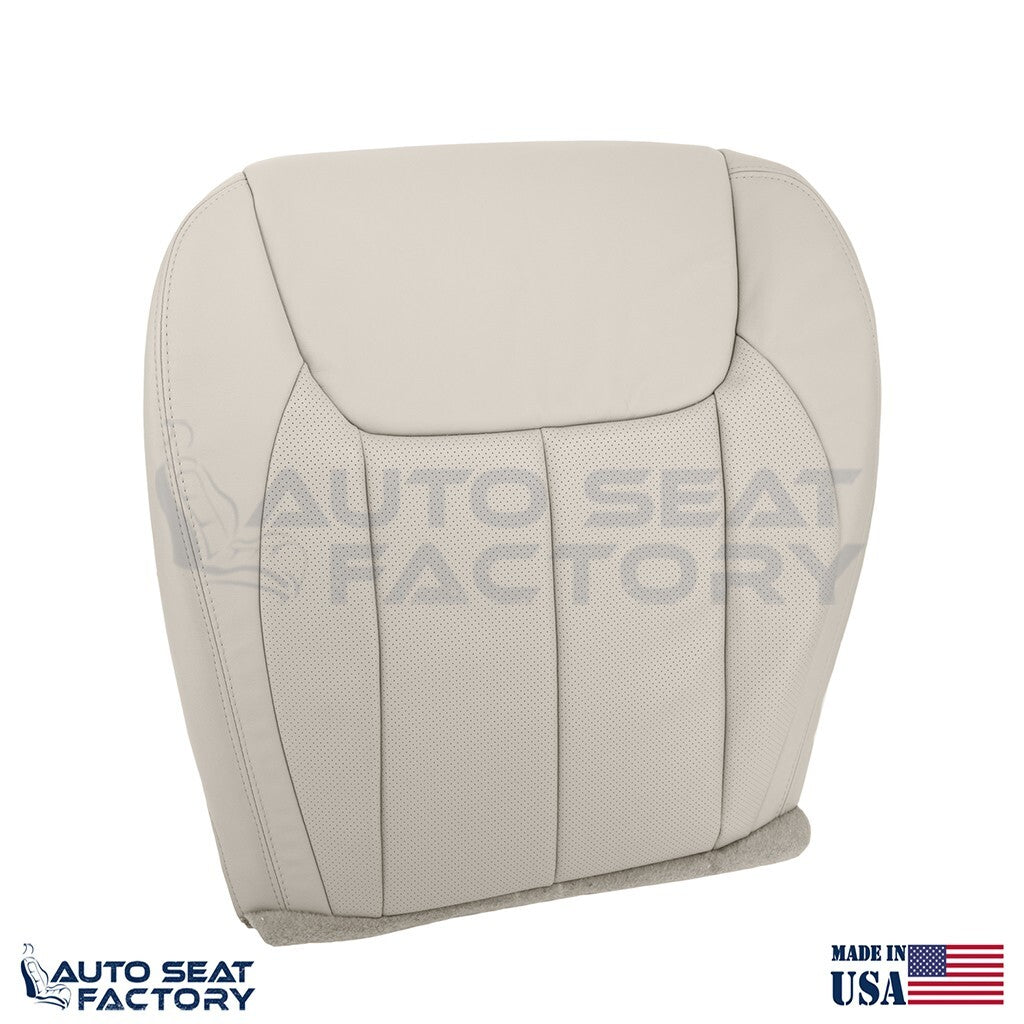 Fits 2006 - 2011 Cadillac DTS LEFT & RIGHT Bottom Shale Vinyl Seat Covers, Perf. - OEM-Style Replacement Seat Cover