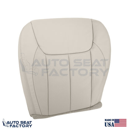 Fits 2006 - 2011 Cadillac DTS LEFT & RIGHT Bottom Shale Vinyl Seat Covers, Perf. - OEM-Style Replacement Seat Cover