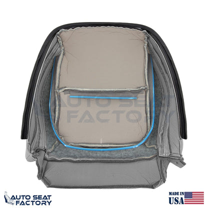 Fits 2012 - 2016 Mercedes Benz SLK Left & Right Bottom Gray Seat Covers - OEM-Style Replacement Seat Cover