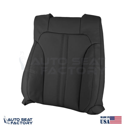 Fits 2009 - 2012 Lincoln MKS FRONT Black Vinyl Seat Covers, Perforated 4PCS - OEM-Style Replacement Seat Cover